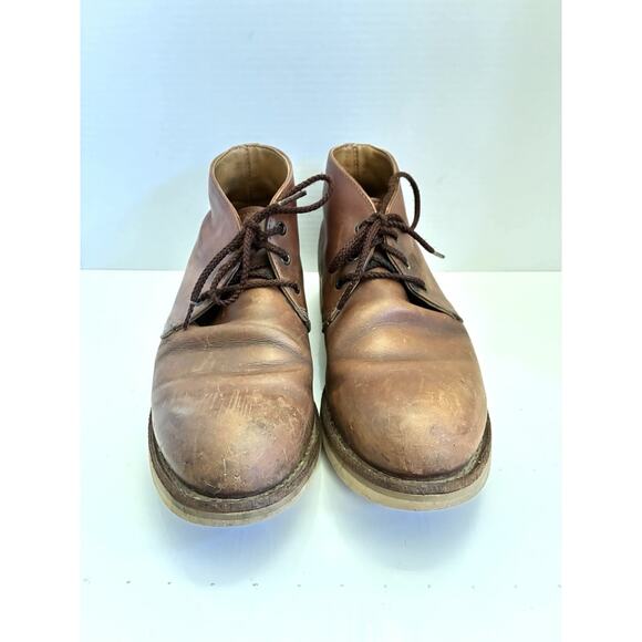 Red Wing 595 Chukka Boots – Brown Leather Soft Toe Men’s 9.5D (USA) - Picture 2 of 10